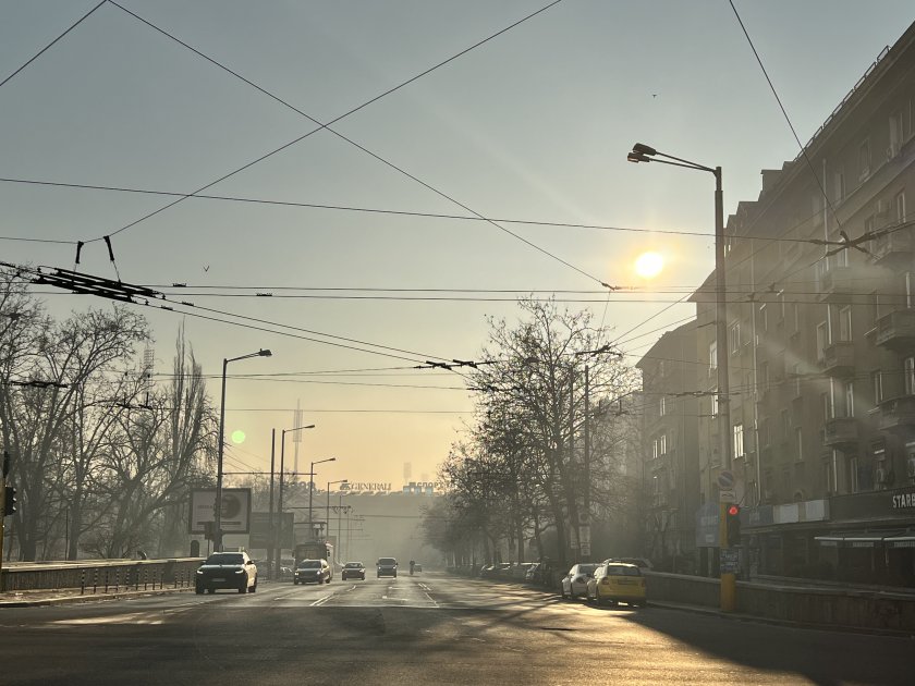 отново мръсен въздух различни части софия