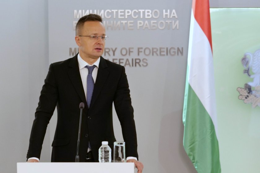 hungarian minister foreign affairs trade peter szijjártó visits bulgaria