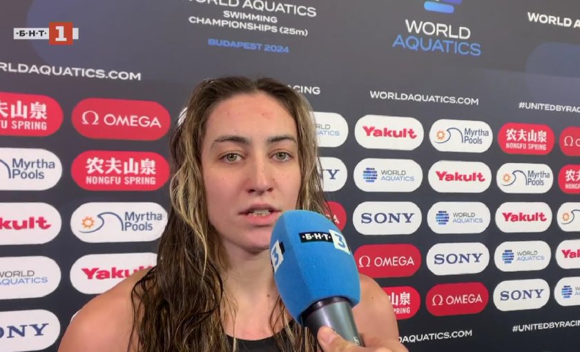 Диана Петкова заяви, че е доволна от резултата си на