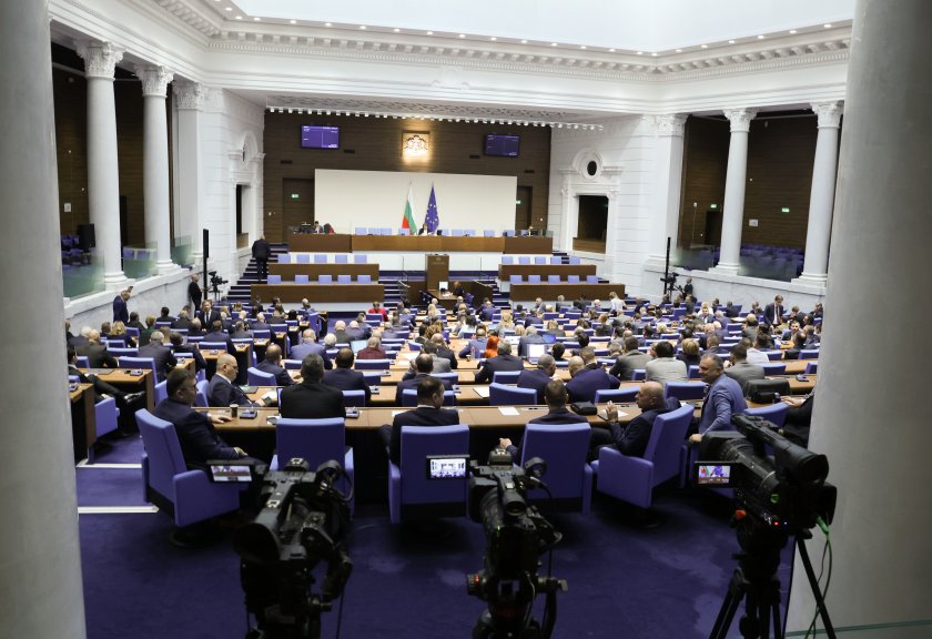 парламентарните групи изписват абревиатура пълното наименование съставено повече една дума