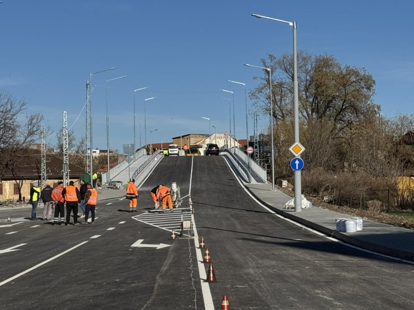 пускат движението ремонтирания бетонен мост пловдив