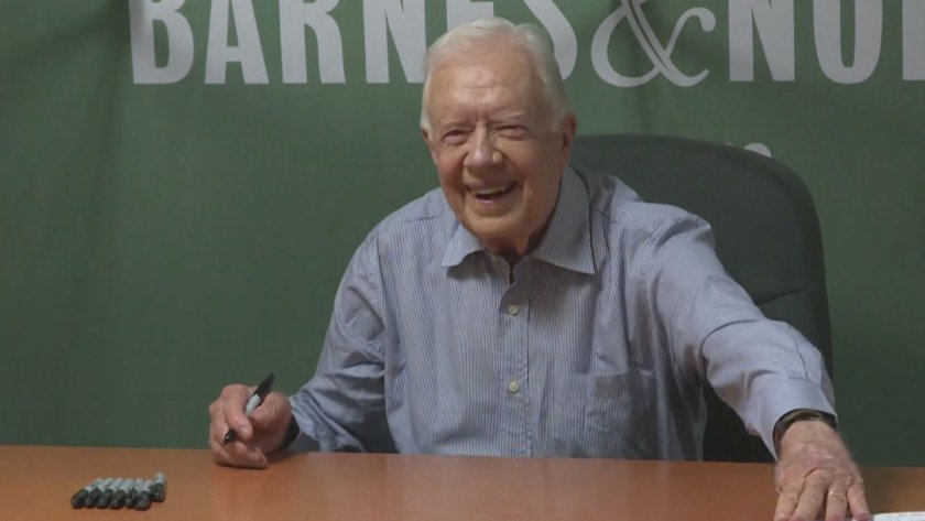 На 100-годишна възраст почина 39-ият американски президент Джими Картър. Той