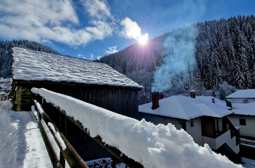 Winter fairy tale in the village of Shiroka Laka in the Phodope mountains (see pics)