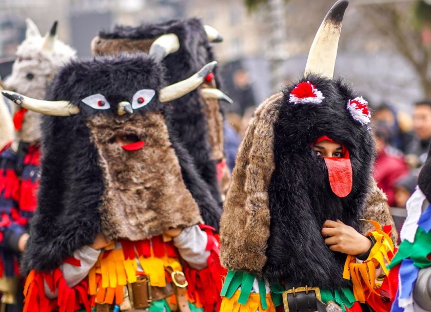 nearly thousand participants gathered today festival surva pernik photos