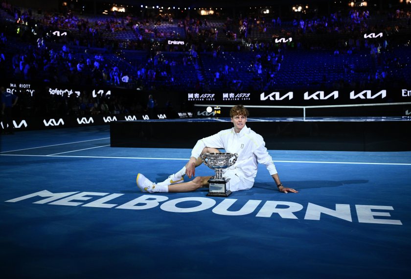 триумфът яник синер australian open 2025 галерия