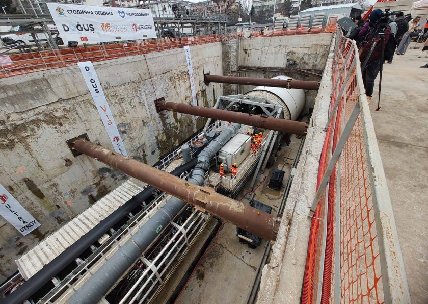 Започва изграждането на 10 нови метростанции по третата линия на метрото в София