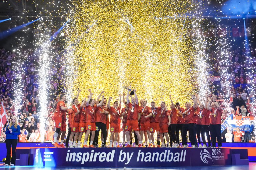 безпрецедентно постижение дания четвърти пореден път световен шампион хандбал мъжете
