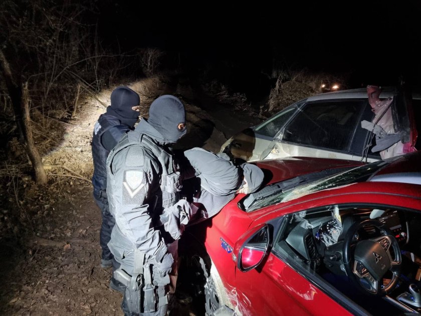 След гонка на магистрала Струма задържаха заподозрян в автокражба. При