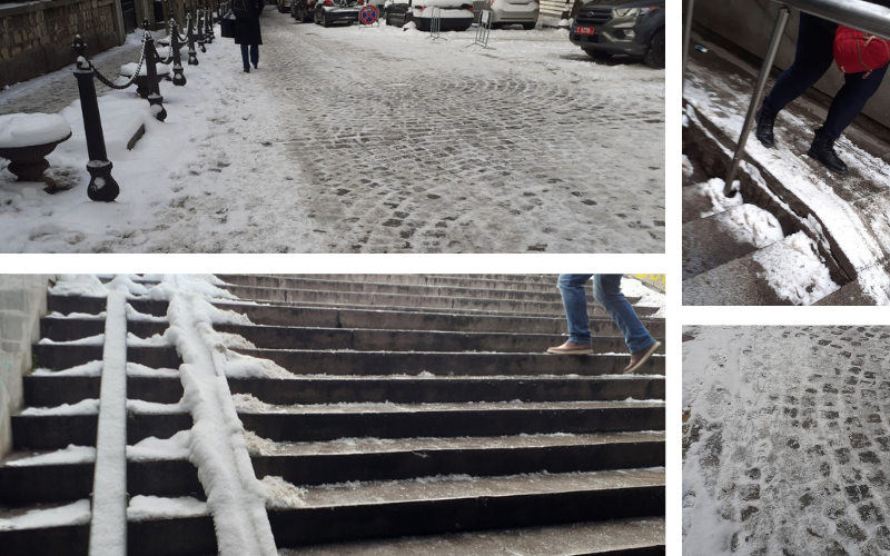 На територията на София продължават обработките със смеси срещу заледяване,