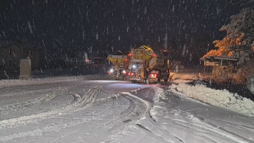 Повече от 70 часа вали сняг на прохода "Шипка", инертните материали са на привършване