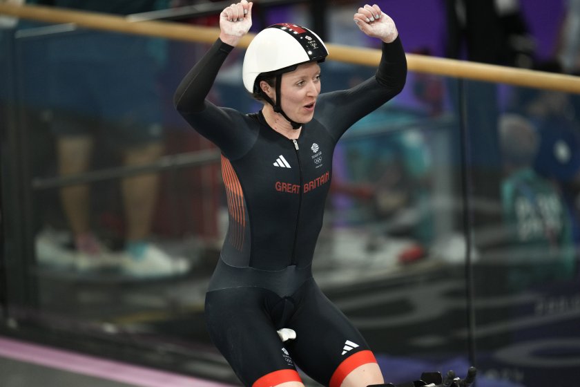 анна морис подобри два рамките един ден световния рекорд индивидуалното преследване часовник