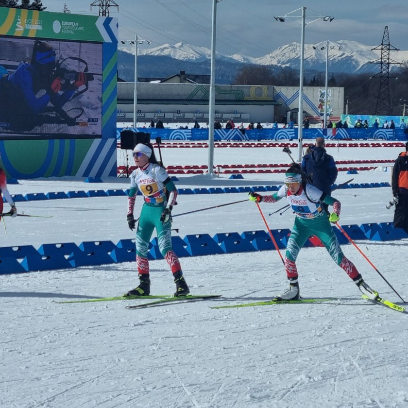 българските биатлонисти заеха десето смесената щафета олимпийския фестивал грузия