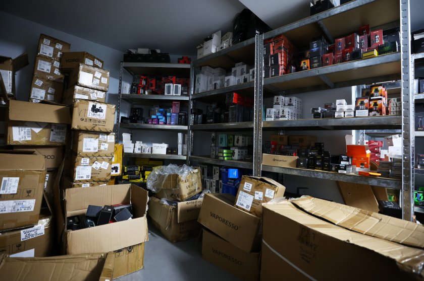 Over 17,000 Illegal Vapes Found During Raid in Sofia