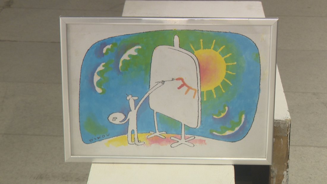 Изложба по случай 95 години от рождението на доайена на българската карикатура Милко Диков