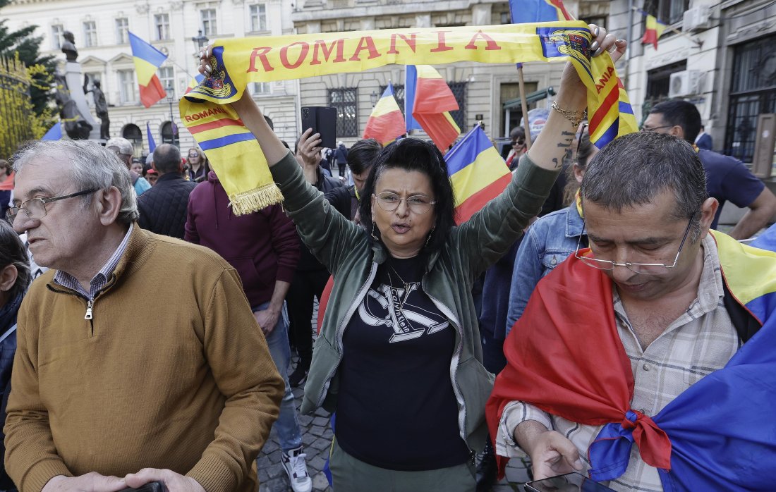 Хиляди излязоха на митинг в подкрепа на европейското бъдеще на Румъния