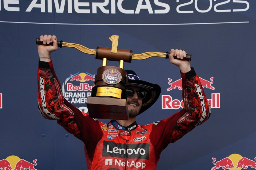 франческо баная триумфира гран сащ motogp