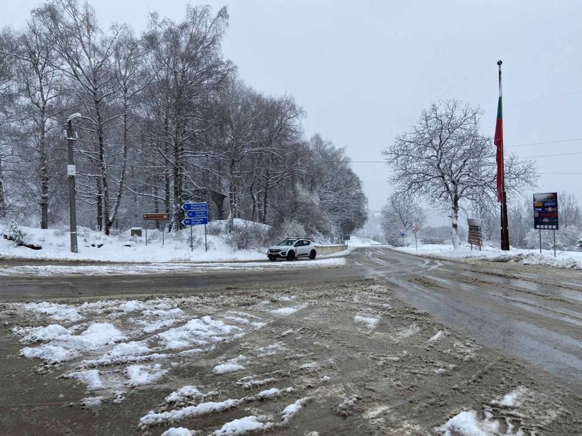 сняг смолянско ограничение движение товарни автомобили