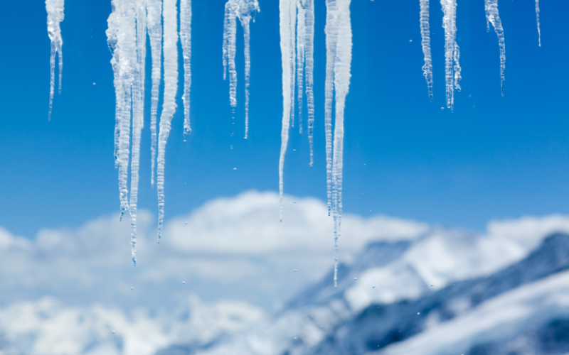 Студ и сняг в Полша