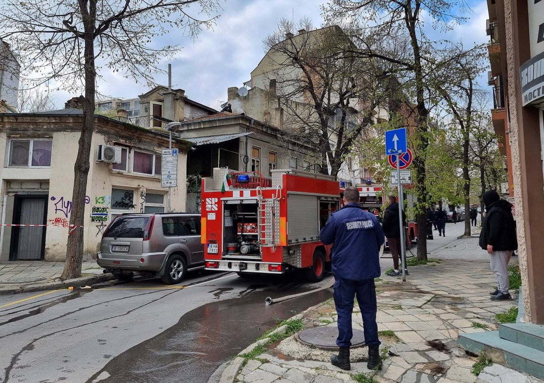 жена пострада тежко пожар варна