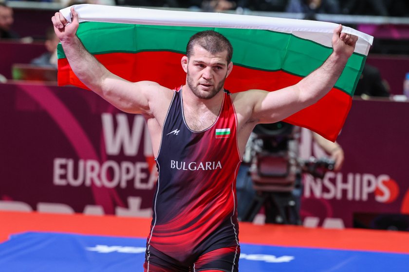 Магомед Рамазанов е европейски шампион в категория до 86 кг