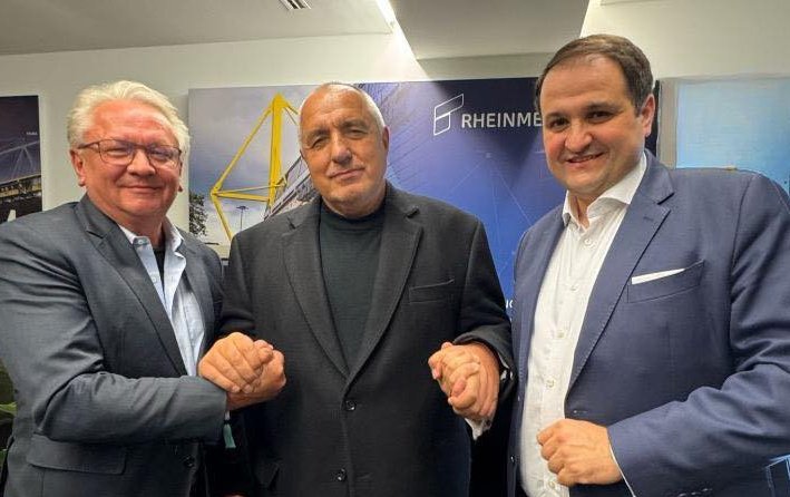 борисов срещна директора райнметал дортмунд