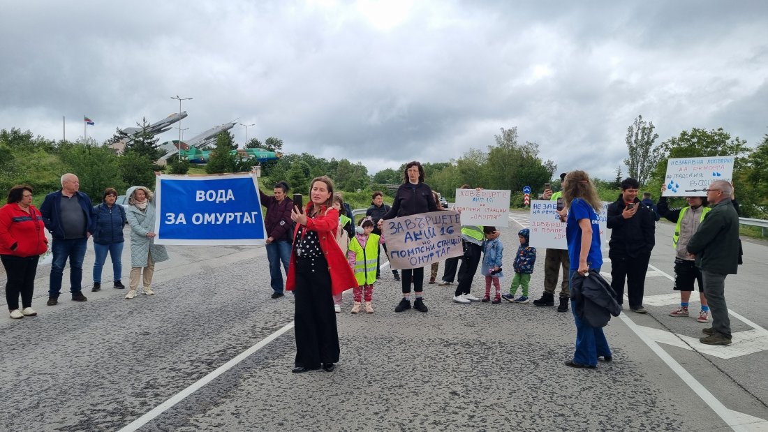 протестиращи блокираха главния път софия ndash варна омуртаг