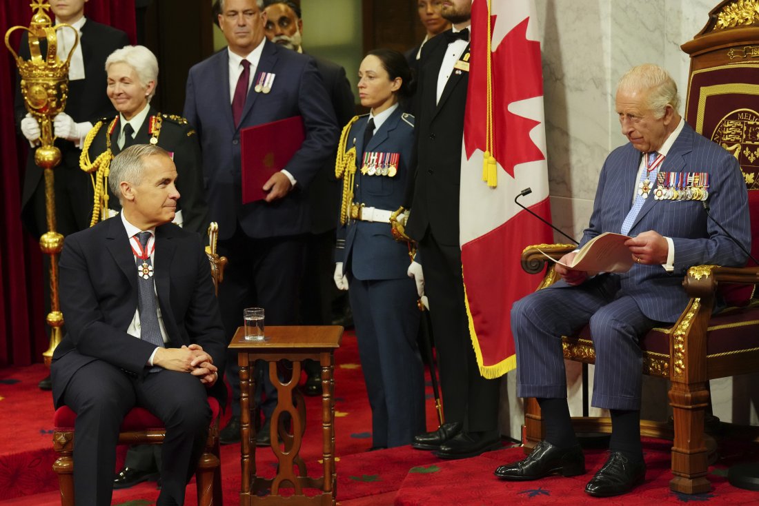 Крал Чарлз подкрепи Канада и каза, че трябва да остане "силна и свободна"