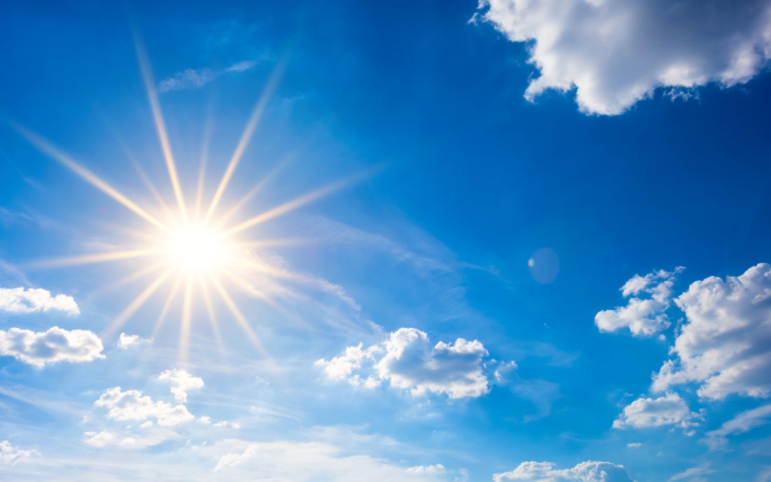 Слънчево време, с кратки следобедни превалявания във вторник