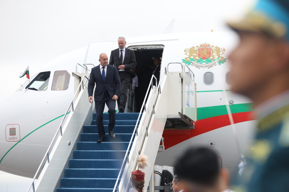 Президентът Румен Радев е на официално посещение в Казахстан
