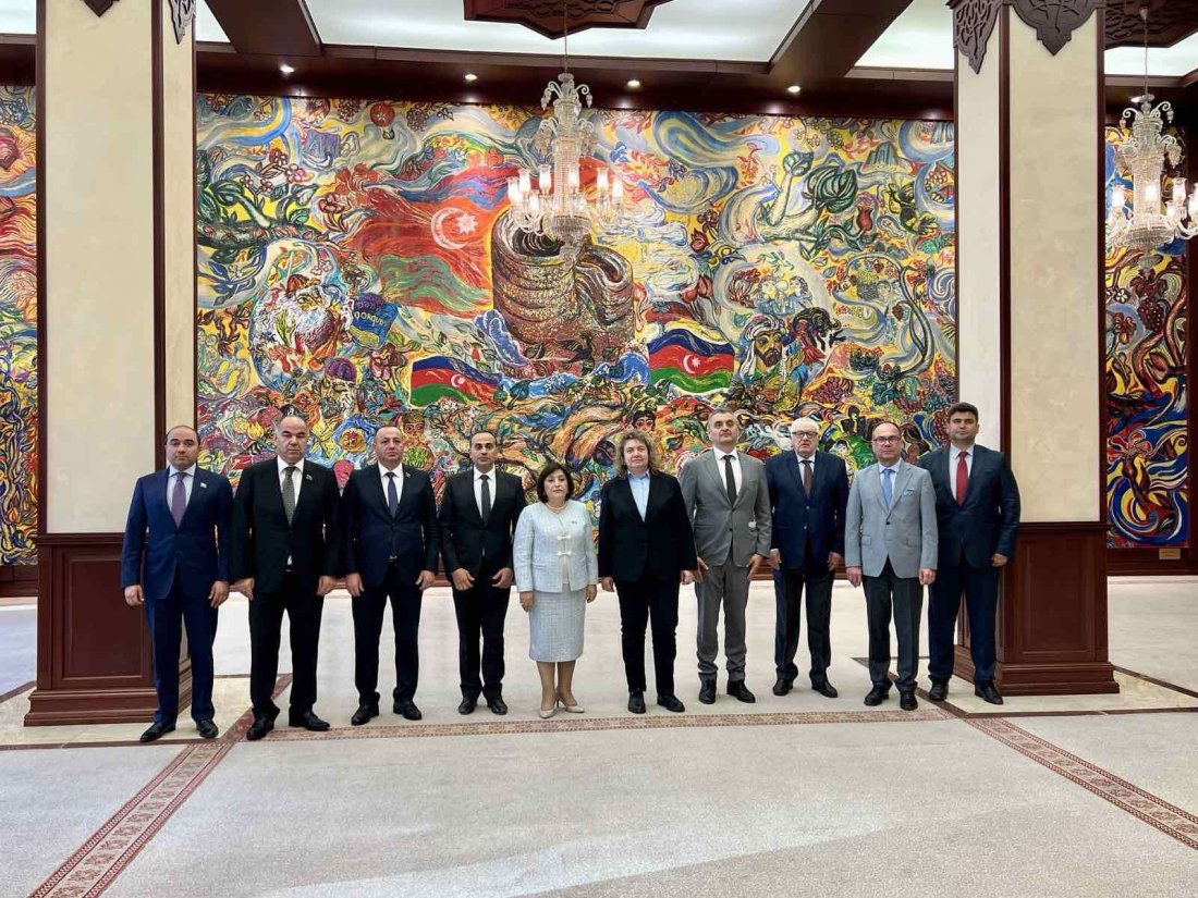 наталия киселова срещна председателя парламента азербайджан