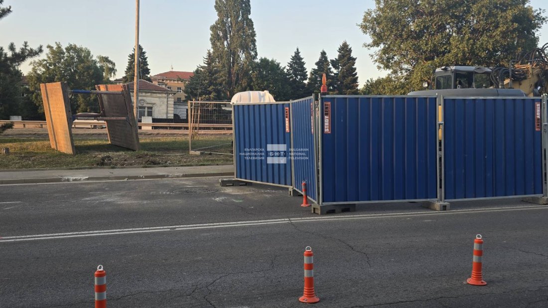 нова сериозна авария заради строежа метрото спря движението локалното платно цариградско шосе