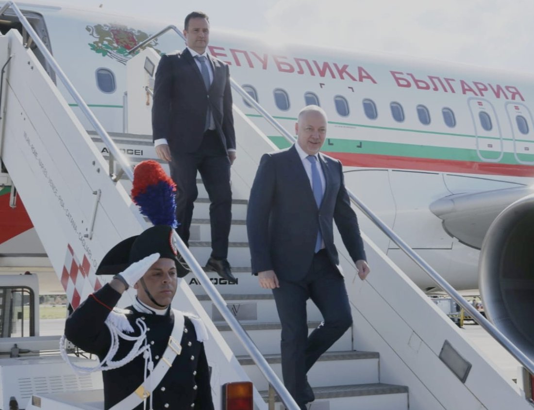 росен желязков пристигна рим конференцията украйна