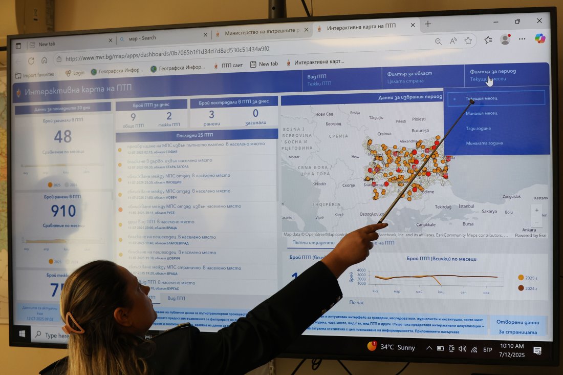 В кои дни, къде и в колко часа стават най-много катастрофи у нас?
