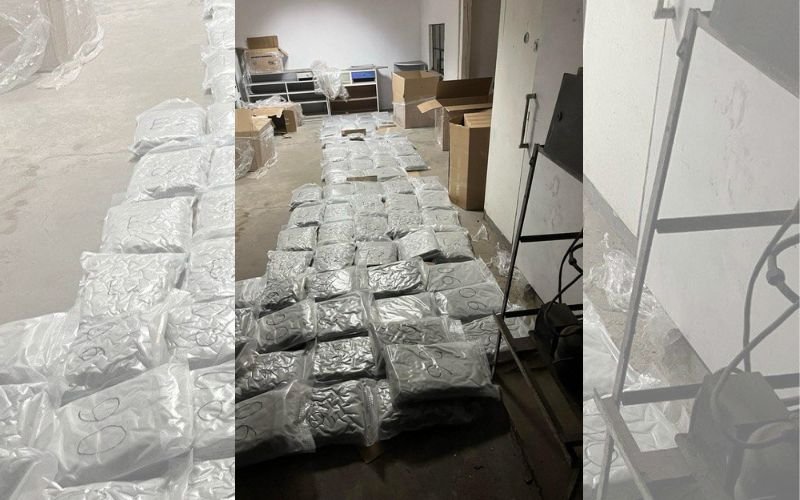 ГДБОП и прокуратурата задържаха 350 кг марихуана в Сливен, четирима души са арестувани