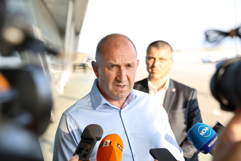 Президентът Радев: Трябва да имаме собствени способности за пожарогасене