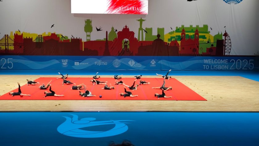 отборите нюанс нса грация сребърни медали световната гимнастрада лисабон