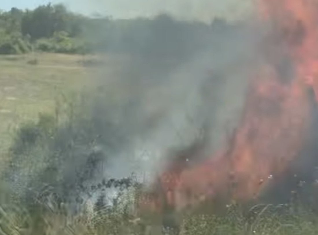 пожар затвори главния път софия варна ново село