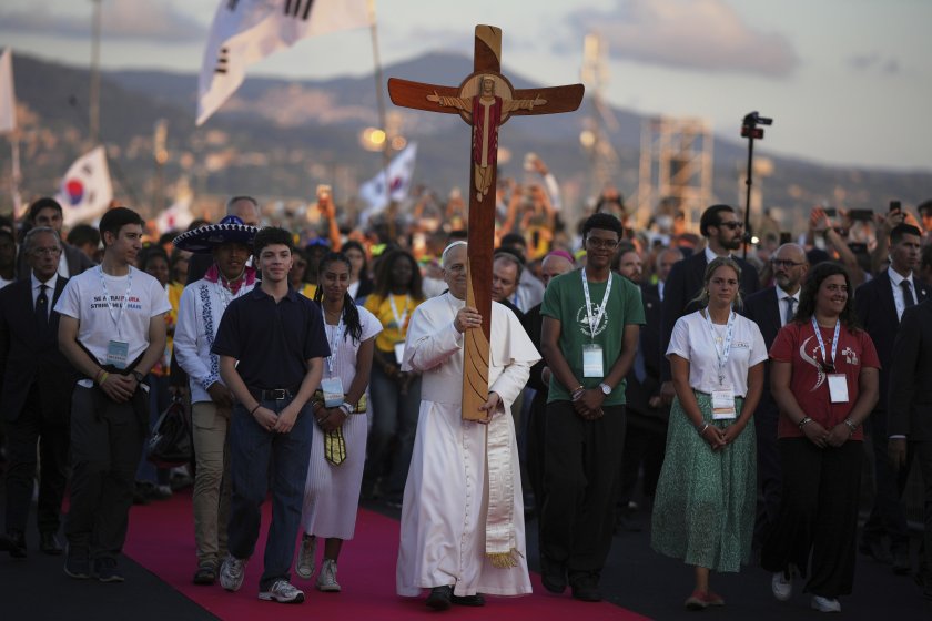 Повече от един милион души присъстваха на Юбилейната среща на католическата младеж в Рим