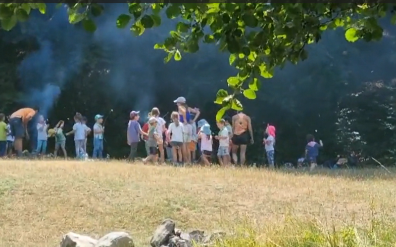 Огън и маршмелоу: В сезона на пожарите деца играят опасна игра с пламъци в планината