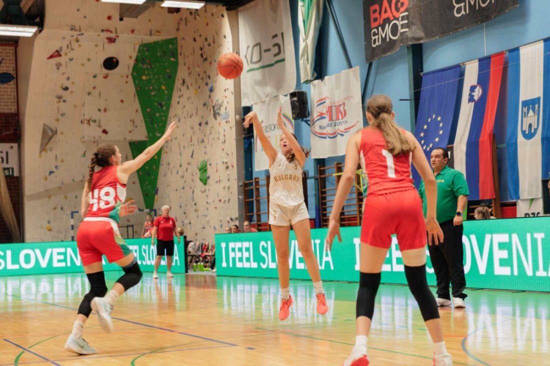 Баскетболните националки до 14 г. с нова загуба на турнир в Словения