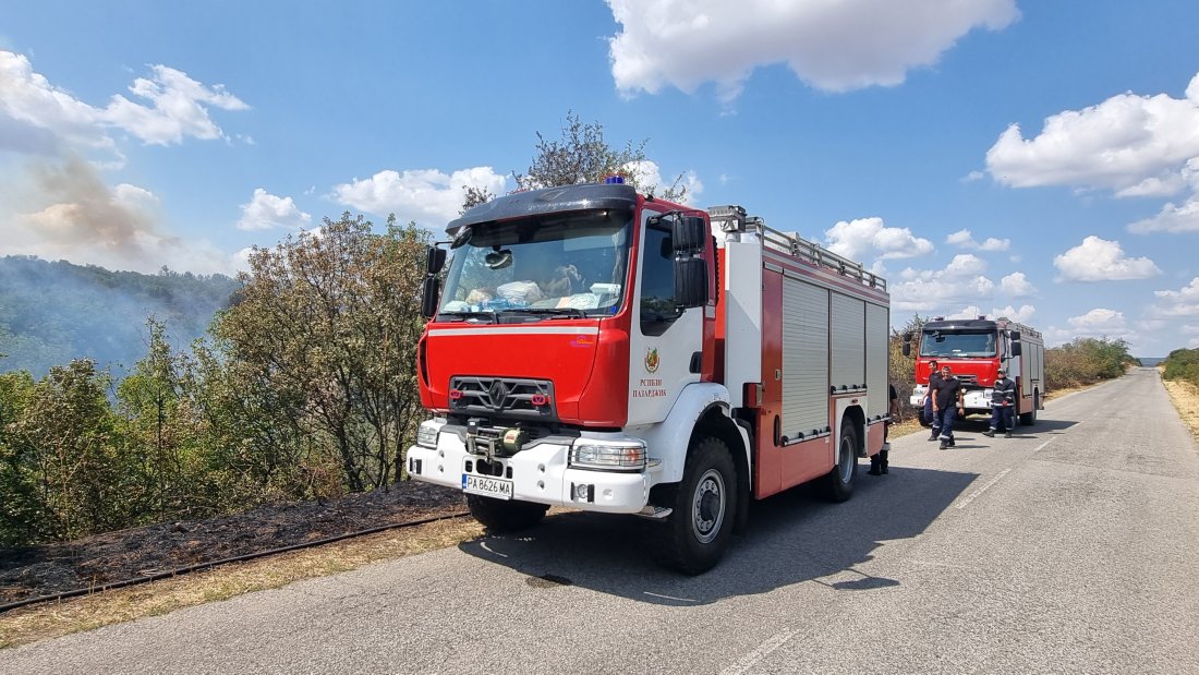 Пожарите в Хасковска област са локализирани