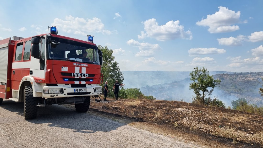 3500 пожара през юли: С 20% повече в сравнение с миналата година