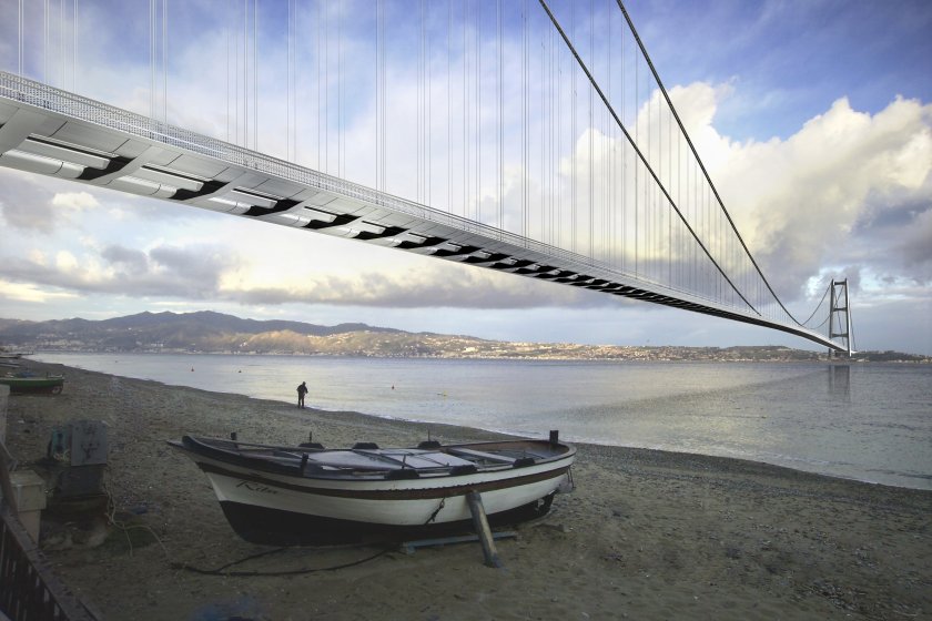 Италия одобри изграждането на най-големия висящ мост в света (СНИМКИ)