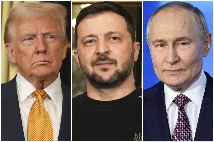 Среща на европейски лидери преди разговора Тръмп - Путин