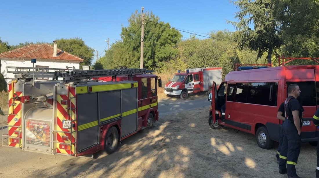 fire near sungurlare completely extinguished