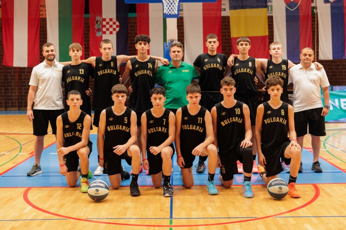 Баскетбол момчета България национален отбор до 14 г. 