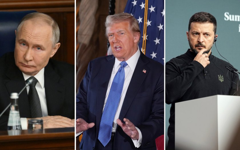 Путин гледа "с неохота" на среща със Зеленски, съобщи Тръмп
