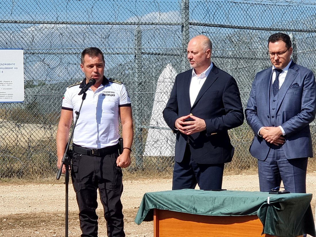 Нови камери на българо-турската граница: Откриха новоизградена сензорна линия в района на с. Крайново