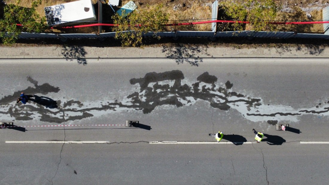 Каква е причината за пропадането на пътното платно на бул. "Панчо Владигеров"?