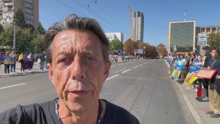 Специално: Лицето на войната в град Черкаси в Украйна